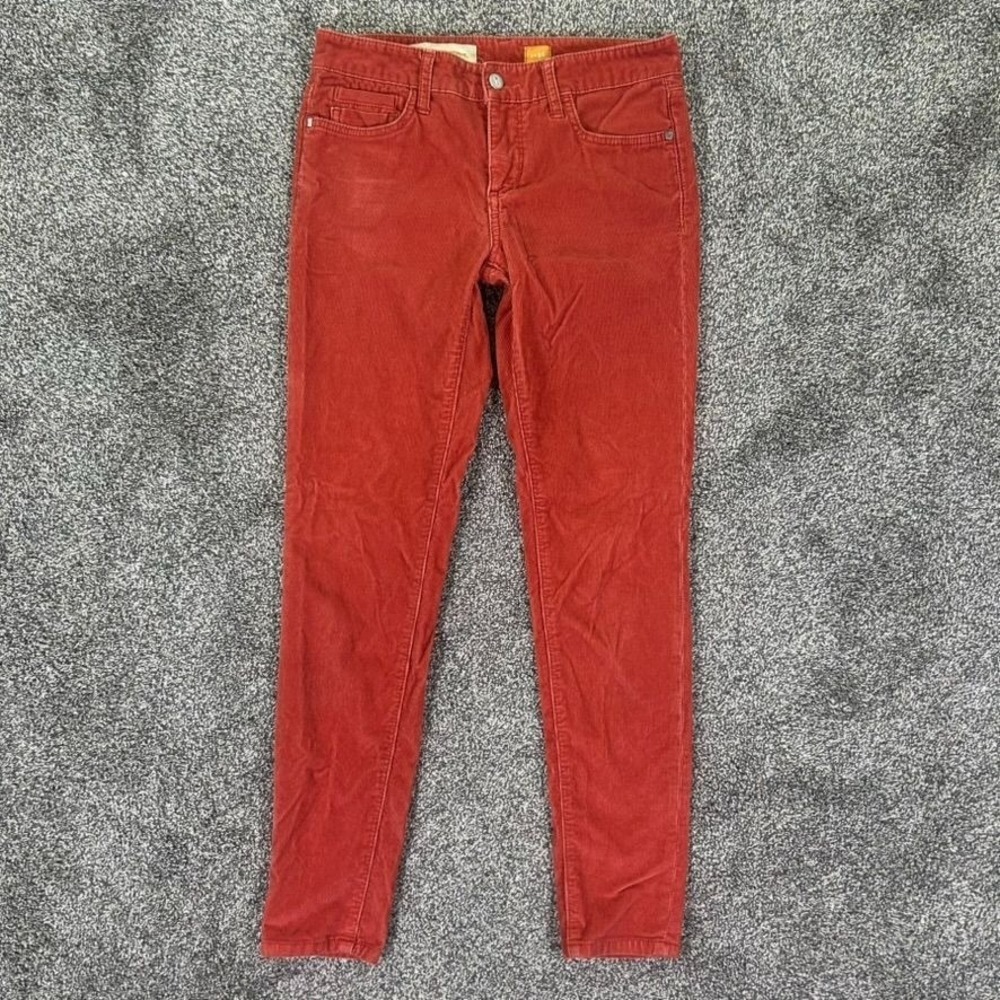 Pilcro and the Letterpress Pink Corduroy Skinny Fit Pants Womens‎ 26 Casual